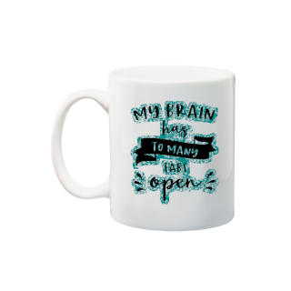 Printed Mug  - Tabs open