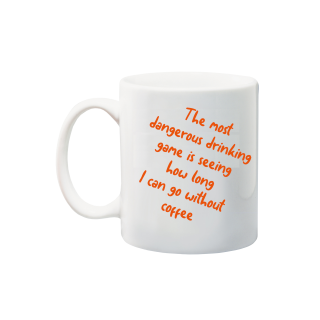 Printed Mug  - Drinking game