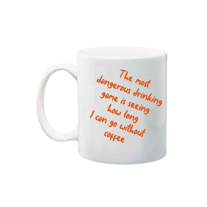 Printed Mug  - Drinking game
