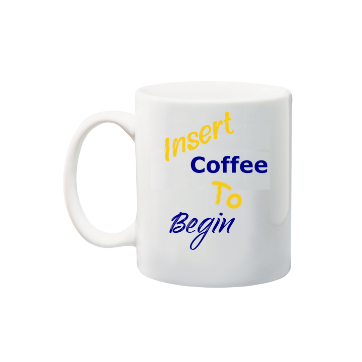 Printed Mug  - Insert Coffee