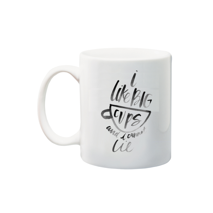 Printed Mug  - Big Cups