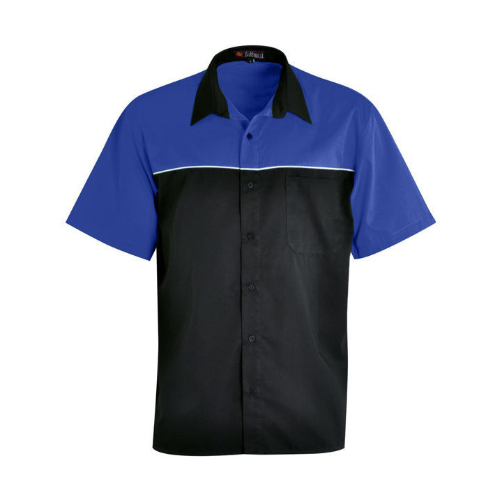 Traction Pit Crew Shirt Blue