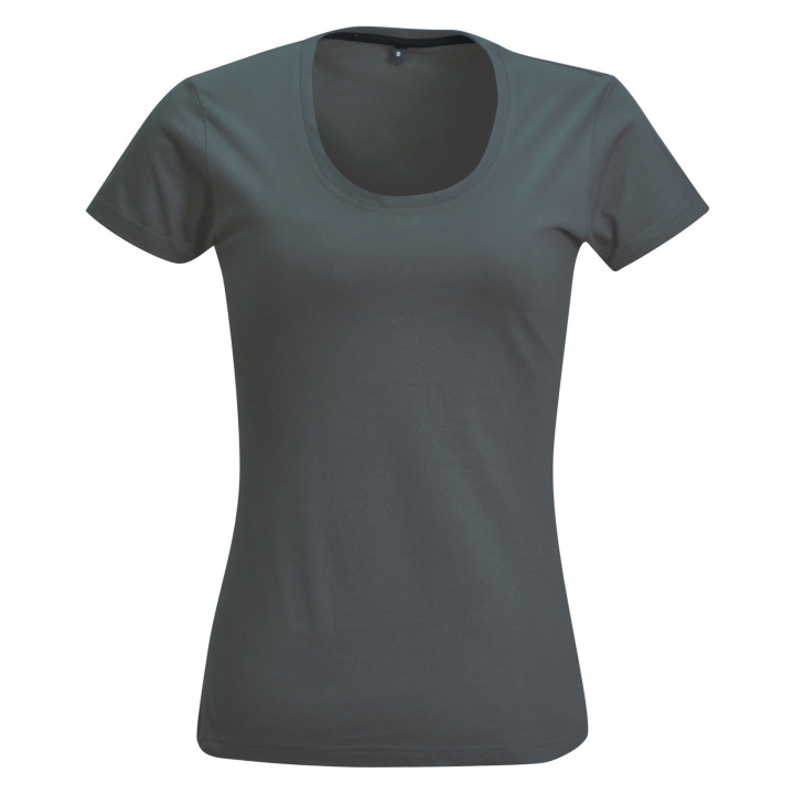 Ladies Fashion Fit T-Shirt grey