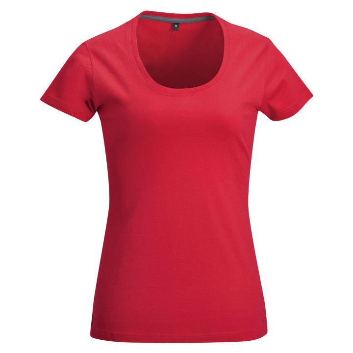 Ladies Fashion Fit T-Shirt red