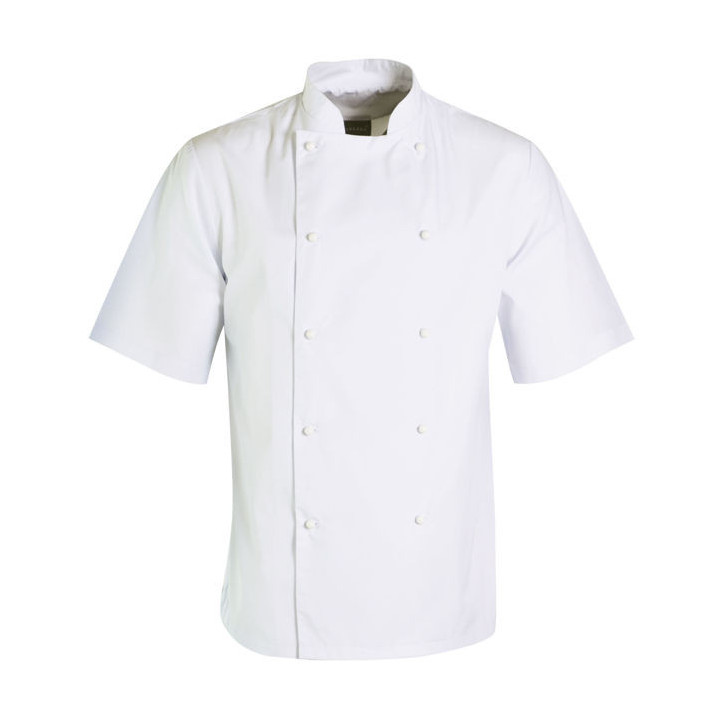Chef Jacket - Stanley, Short Sleeve White
