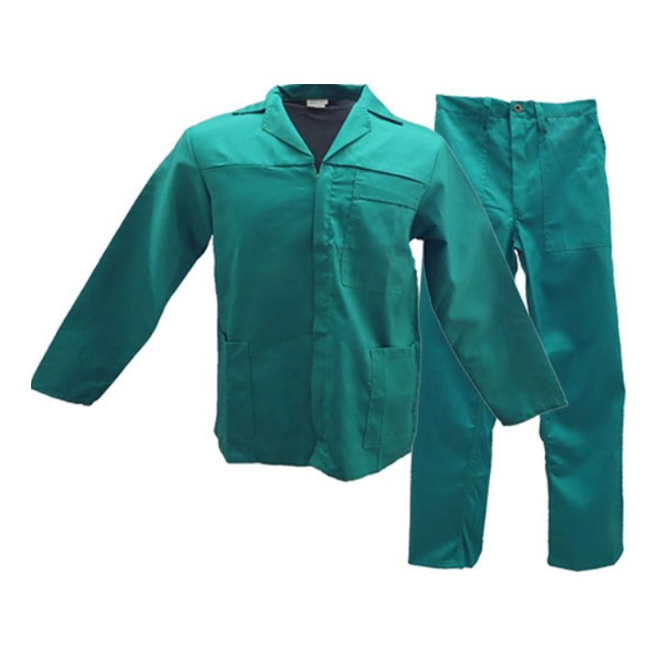 Conti-Suit Overall - 2 Piece, 80/20 Polycotton emerald