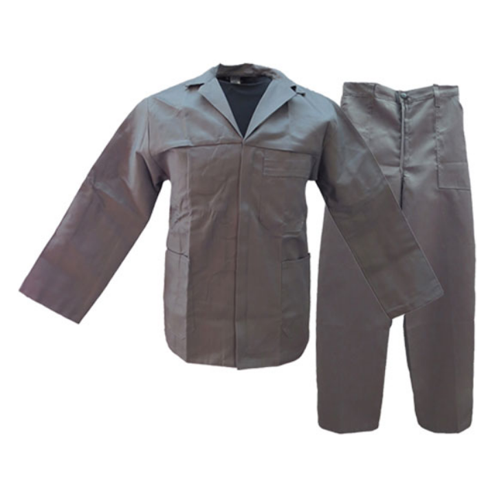 Conti-Suit Overall - 2 Piece, 80/20 Polycotton grey