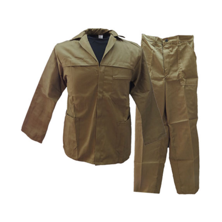 Conti-Suit Overall - 2 Piece, 80/20 Polycotton khaki
