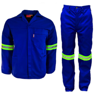 Conti-Suit Overall - 2 Piece, Reflective 80/20 Polycotton