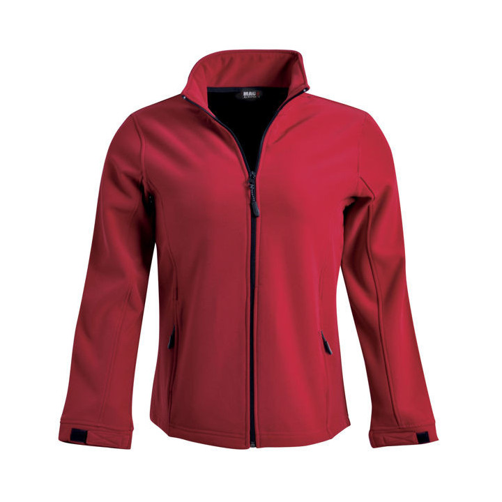 Ladies Classic Softshell Jacket red