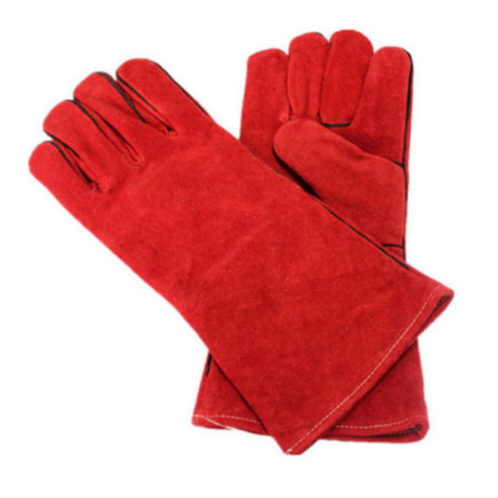 Red Heat Resist Leather