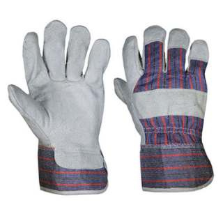 Gloves - Candy Stripe Chrome Leather PPE x 5