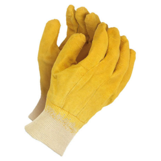 Gloves - Yellow Comarex (Rough) PPE x 10
