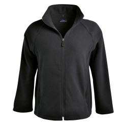 Ladies Classic Microfiber Polar Fleece black