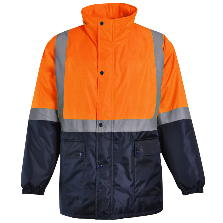 High Visibility Parka Jacket orange