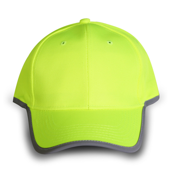 High Visibility Cap yellow side