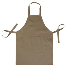 Bib Apron khaki side