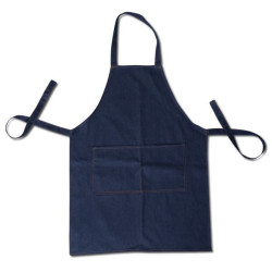 Bib Apron denim side