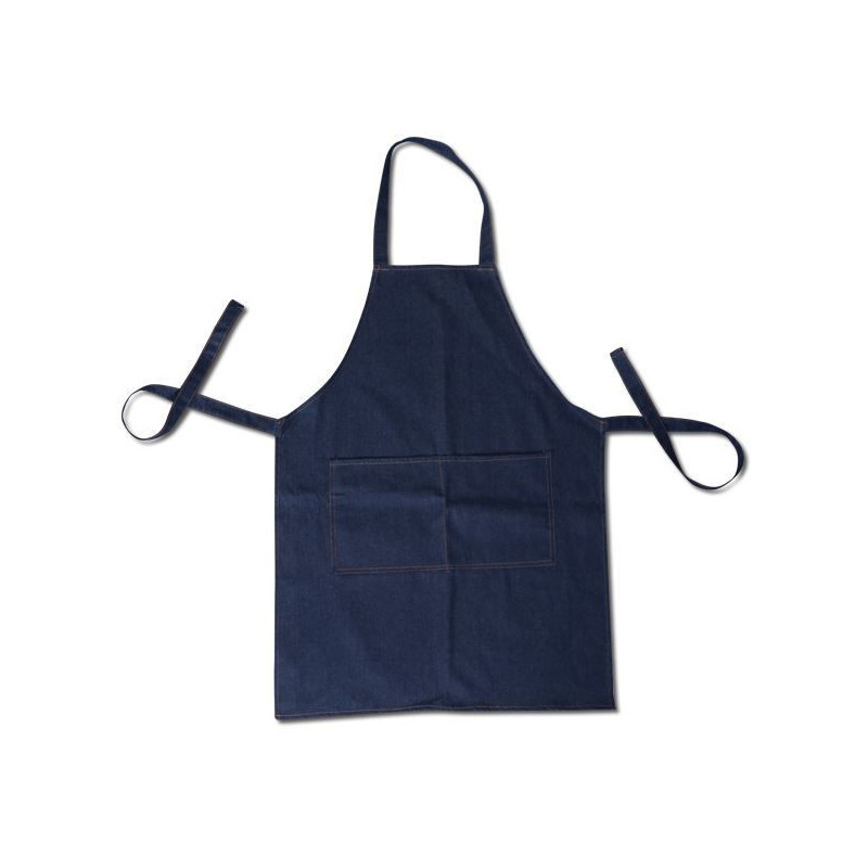 Bib Apron denim side