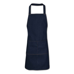 Bib Apron khaki  denim