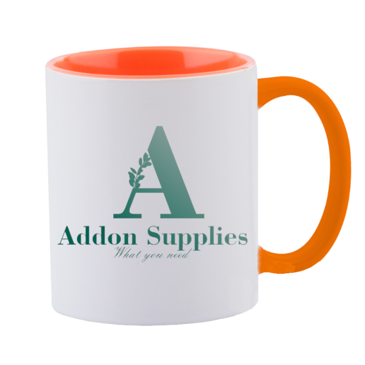 Custom Printed Mug - Color - Mug Printing orange 2