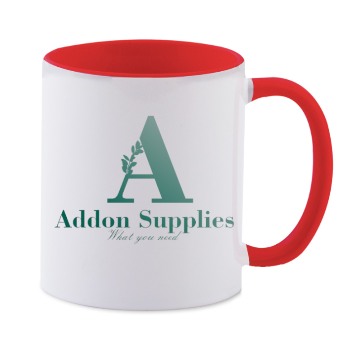 Custom Printed Mug - Color - Mug Printing Red 2