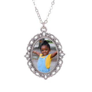 Photo Necklace - Pendant printed