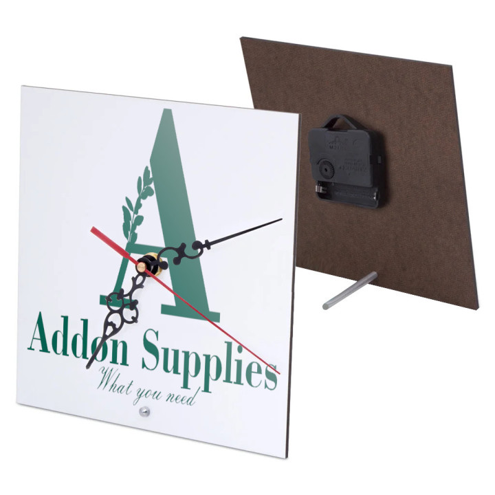 Brandable Clock - Square (20cmx20cm) 2