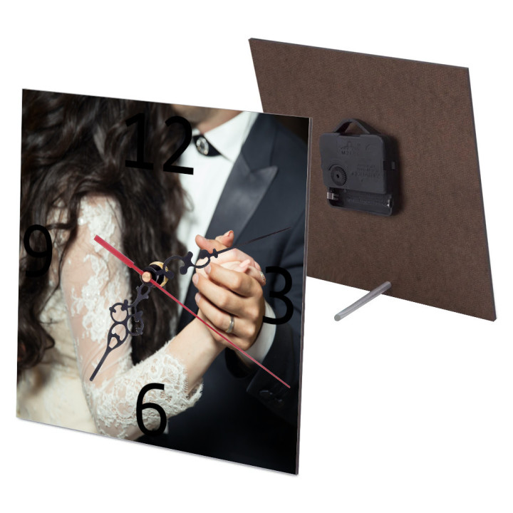 Brandable Clock - Square (20cmx20cm) 1