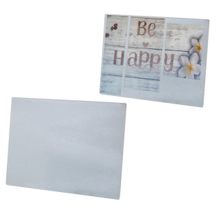 Brandable Cutting Board - Glass (18cm x 27cm)