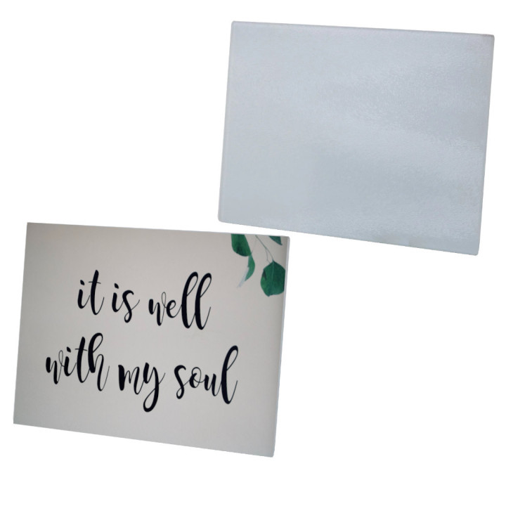Brandable Cutting Board - Glass (A4)