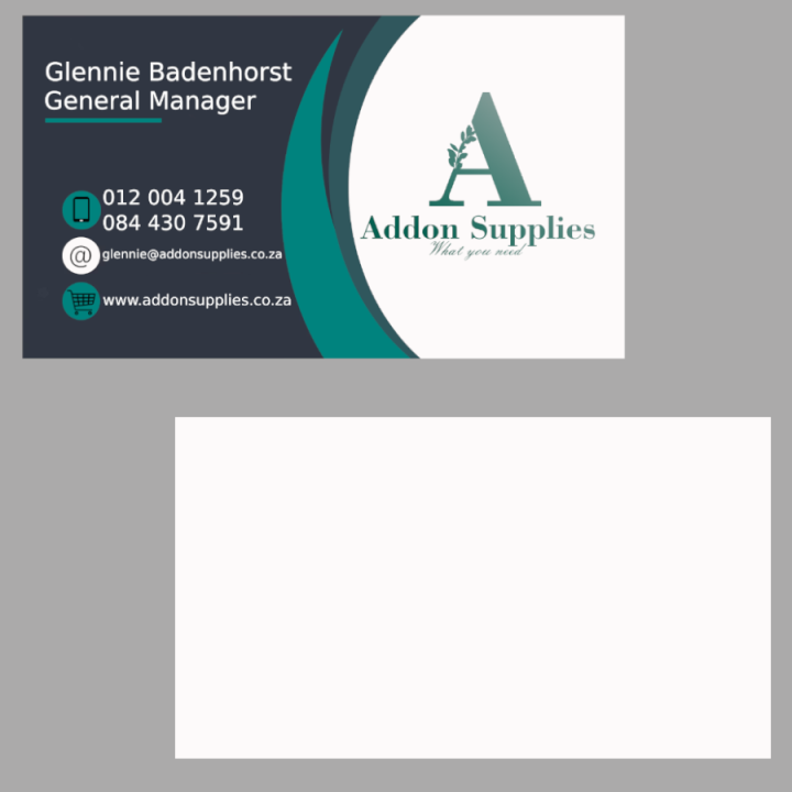 Business Card - Single sided (90 x 50mm) Matte Board