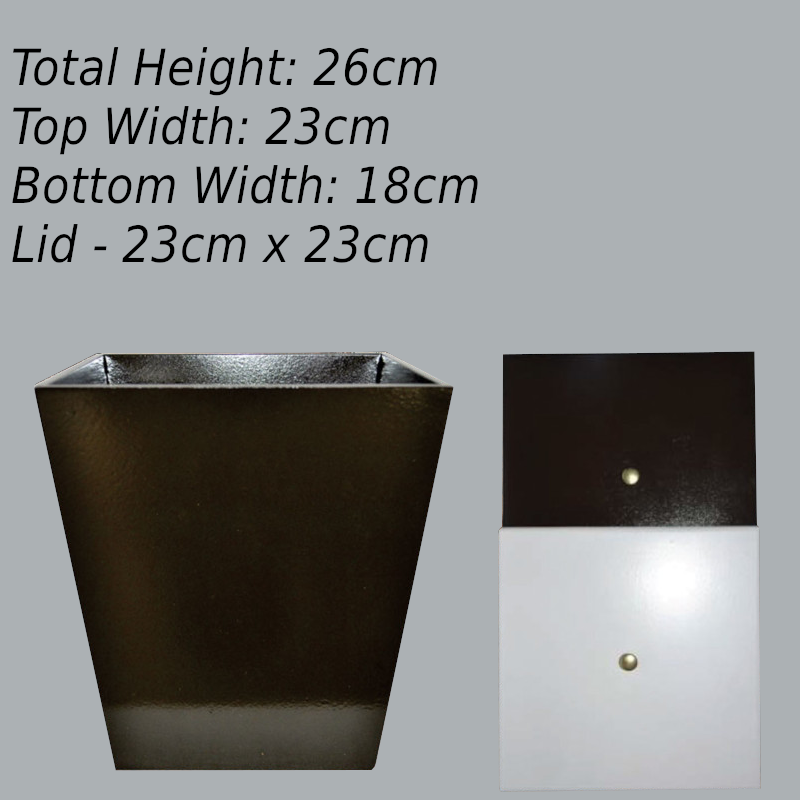 Waste Bin (With or Without Lid)