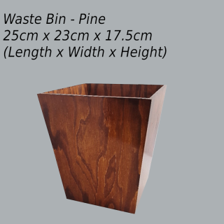Waste Bin - Pine