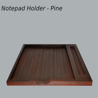 Notepad Holder - Pine