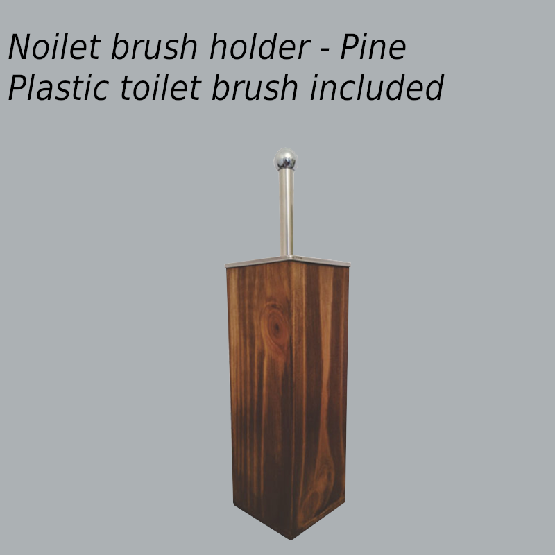 Pine toilet brush holder new arrivals