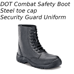 Safety Boot - Leather Combat