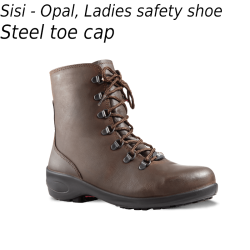 Opal Hi Safety Boot - SiSi Brown