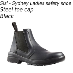 Sydney Slip on Chelsea Boot - SiSi black