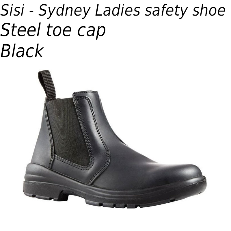 Sydney Slip on Chelsea Boot SiSi Color Black Shoe Size 3