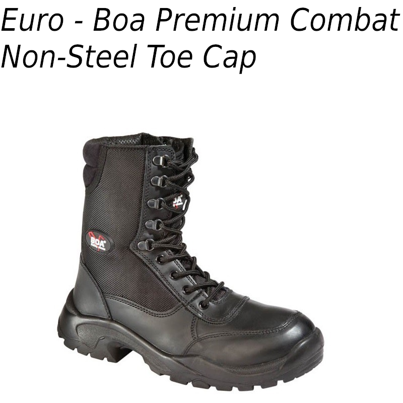 Boa Premium Combat Boot - EURO Shoe Size 5