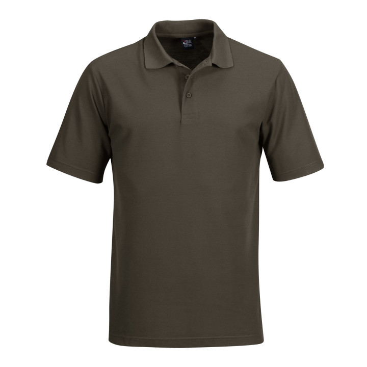 175g Classic Pique Knit Polo olive