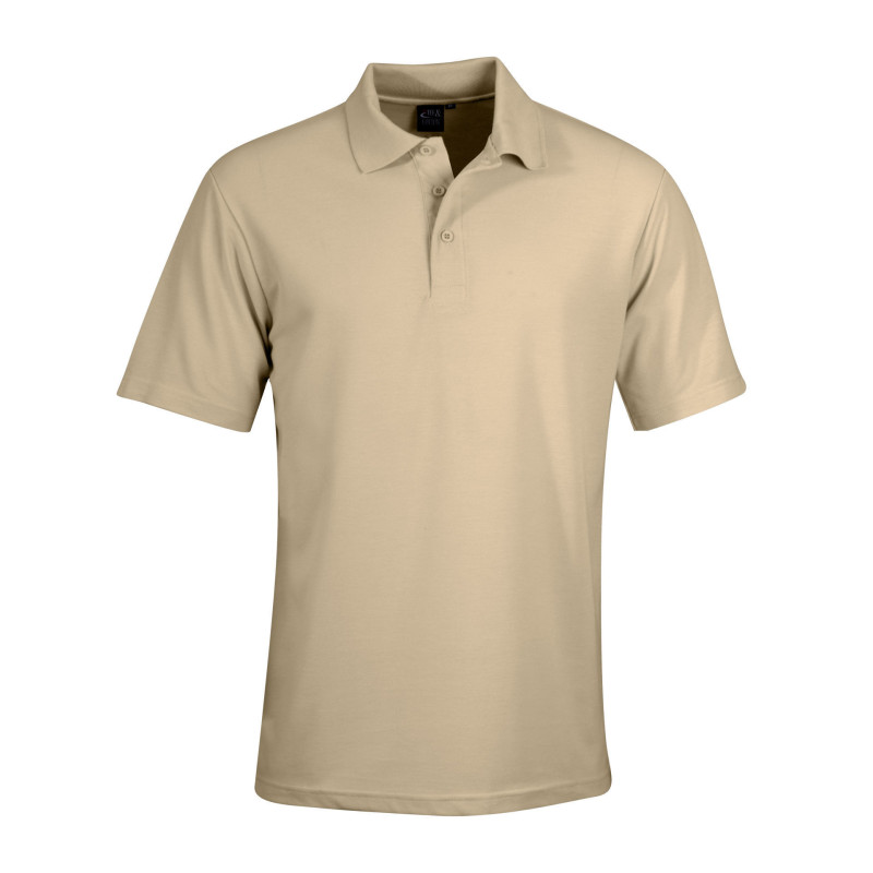 175g Classic Pique Knit Polo beige