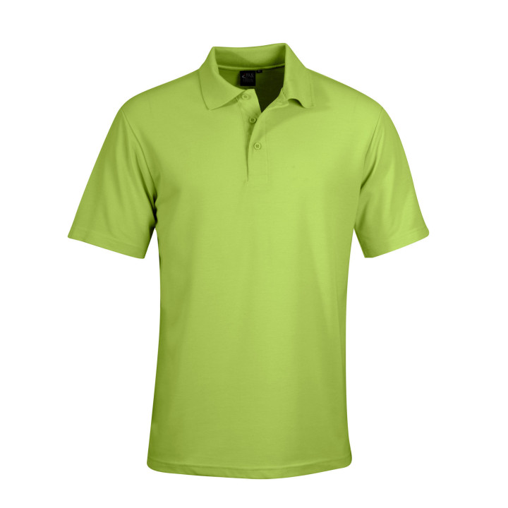 175g Classic Pique Knit Polo lime