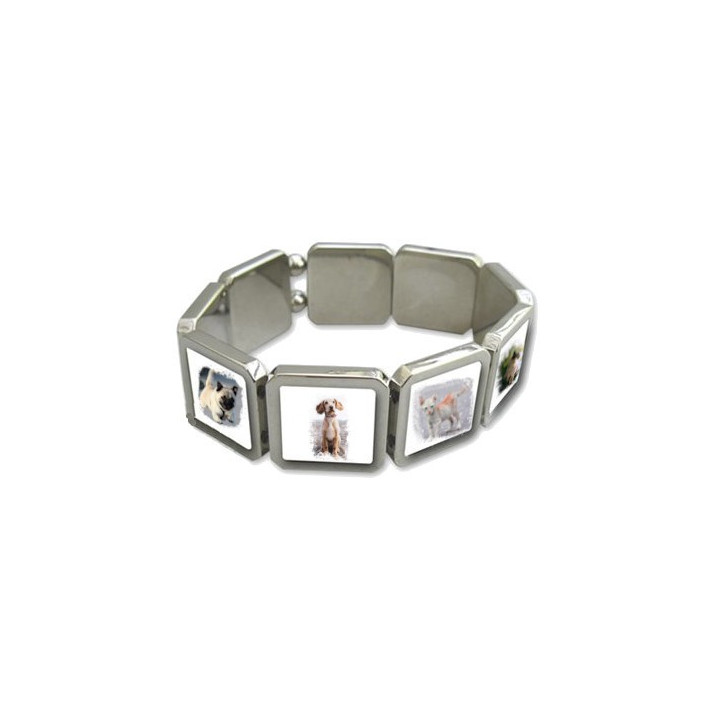Photo Bracelet - Metal with elastic