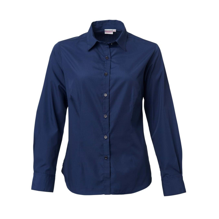 Ladies Long Sleeve Blouse navy