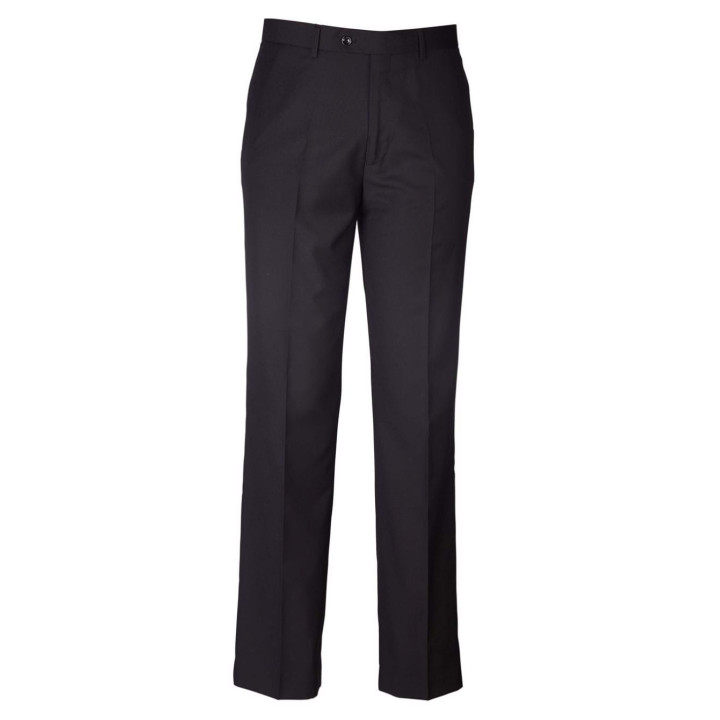Men's Flat front Trouser - Ryan black