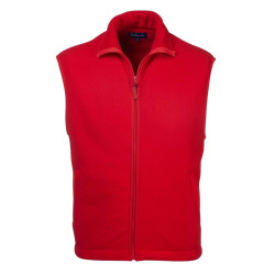 Sleeveless Polar Fleece - Robert red