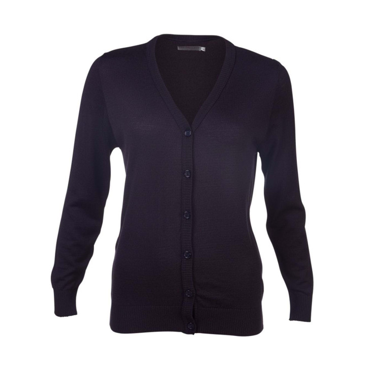 Ladies Long Sleeve Cardigan - Kate navy