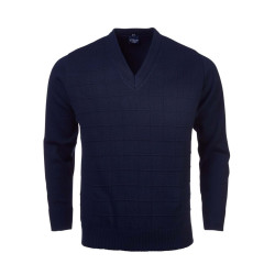 Men's Deluxe Long Sleeve Pullover navy